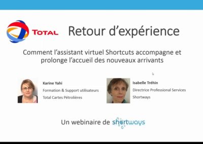 Retour d’expérience Total : Accompagnement de l&rsquo;onboarding