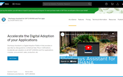 SAP Store: Shortways now referenced!