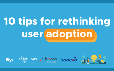 10+ tips for rethinking user adoption