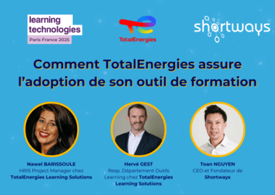 Comment TotalEnergies assure l&rsquo;adoption de son outil de formation