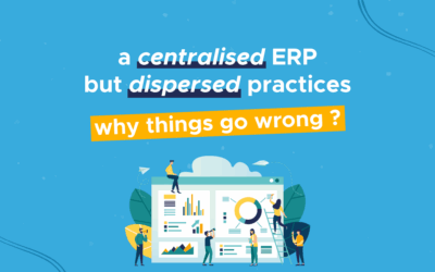 A centralised ERP but dispersed practices: why things still go wrong