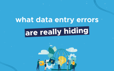 What data entry errors are really hiding